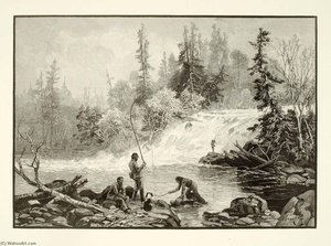 A Trout Pool On The Nepignon — Henry Wolf