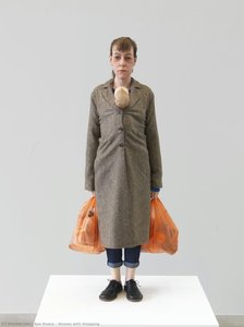 Woman With Shopping — Ron Mueck