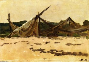 Nets And Sails Drying — Dennis Miller Bunker