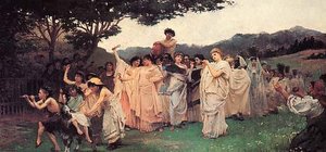 Festival Of Spring, (painting) — Edwin Howlan