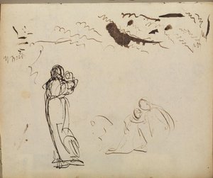 Sketch 3 — George Romney, Other