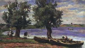 Lake Ilmen — Pyotr Konchalovsky