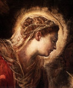 The Adoration Of The Magi (detail) — Jacopo Tintoretto, Early Baroque
