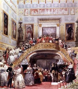 State Ball At Buckingham Palace, — Eugene Louis Lami