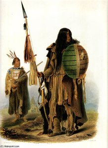 Pitatapiu Assiniboin — Karl Bodmer