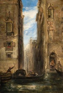 Venice, Narrow Canal — James Netherlands