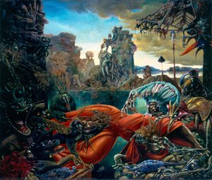Die Versuchung Des Heiligen Antonius — Max Ernst
