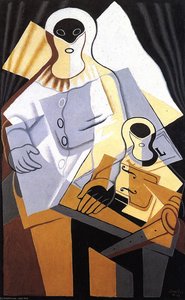 Pierrot — Juan Gris, Cubist Movement