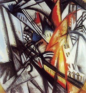 City On Fire — Olga Rozanova