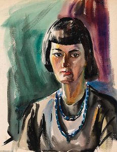 Woman With Necklace — Lois Mailou Jones