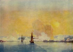Entrance In The Bay Of Sevastopol — Ivan Konstantinovich Aivazovsky, Romanticism