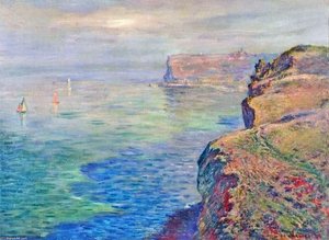 Klippe Bei Grainval In Der Nähe Von Fécamp — Claude Monet