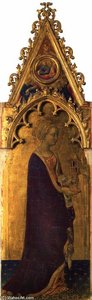 Quaratesi Polyptych: St Mary Magdalen — Gentile Da Fabriano, International Gothic