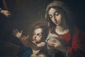 Présentation de la croix à l’Enfant Jésus