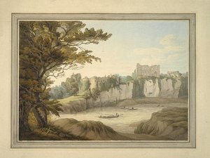 Chepstow Castle On The Wye, Monmouthshire — John White Abbott