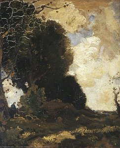 Landscape — Theophile Emile Achille De Bock, Hague School