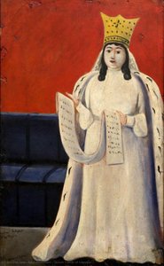 Queen Tamar Of Georgia — Niko Pirosmani, Primitivism