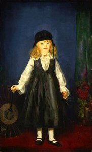 Anne With A Japanese Parasol — George Wesley Bellows