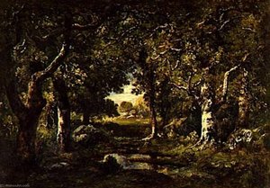 Mare Sous Les Chênes — Narcisso Díaz De La Peña
