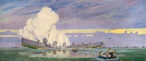 Hms 'ullswater' A Destroyer Torpedoed — Charles Pears