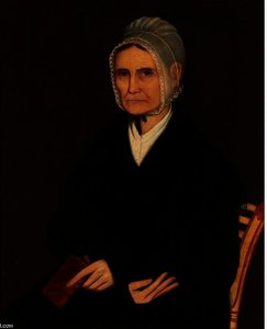 PORTAIT OF POLLY SMITH HUSTED (MRS. PETER HUSTED)