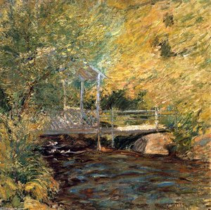 The Little Bridge — John Henry Twachtman