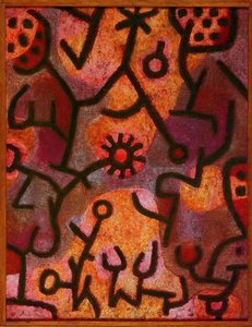 Flora On Rocks Sun — Paul Klee, Surrealism