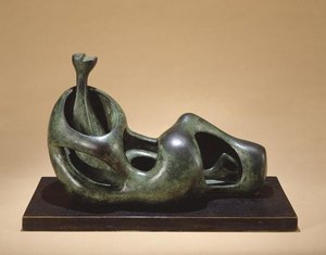 Reclining Figure, Internal And External Forms — Henry Moore