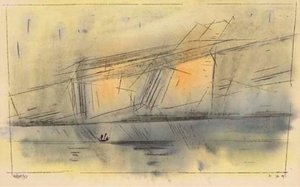 Ohne Titel (rain Herold) — Lyonel Feininger, Expressionism