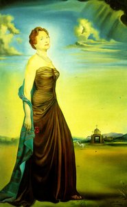 Porträt Von Frau Reeves — Salvador Dalí