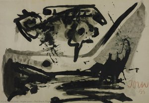 The Black Flight — Asger Jorn, Surrealism