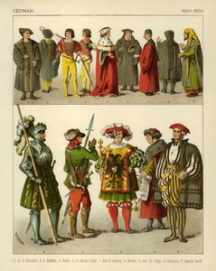 German Costume - (13) — Albert Kretschmer