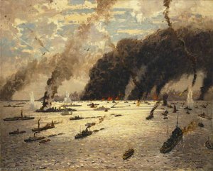 The Little Ships At Dunkirk, June 1940 — Norman Wilkinson