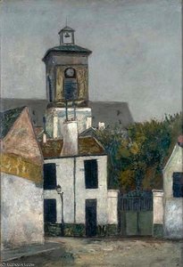 Chuch Of Saint Margerit In Paris — Maurice Utrillo