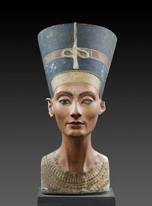 Bust Of Queen Nefertiti — Tuthmosis, Ancient Egyptian Art