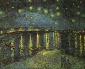 Nuit Etoilee Sur Le Rhone — Vincent Willem Van Gogh