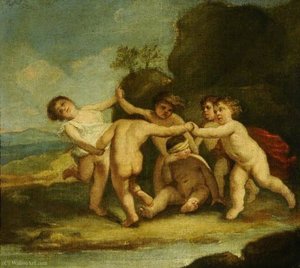 Cupids At Play — Jacopo Amigoni