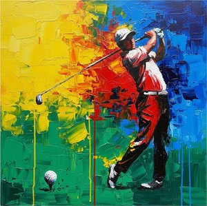 Prismatic Kineticism: A Monumental Study Of Motion In Primary Impasto Tones — Christian Noiret, Contemporary Abstract Painting