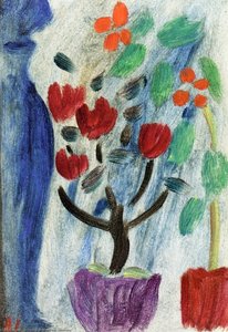 Large Still Life: Flowers — Alexej Von Jawlensky
