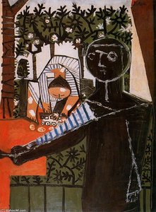 Delante Del Jardín — Pablo Picasso, Cubismo