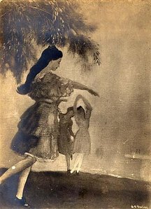 Wavering Twilight, (painting) — Arthur B. Davies