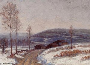 Road To The Farm — Walter Emerson Baum