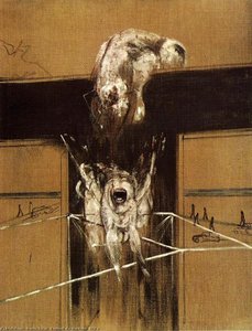Fragment Eines Kreuzigungshilfe — Francis Bacon