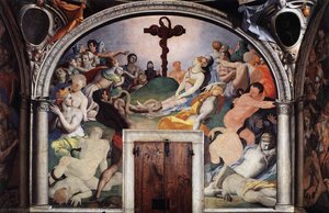 Miracle Of The Brazen Serpent — Agnolo Bronzino, Mannerist Elegance