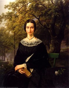 Portrait of a young lady