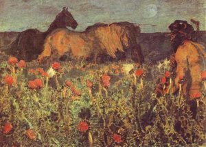 At Nightfall — Mikhail Vrubel