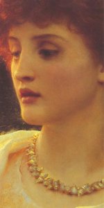 Sylvia (detail) — Frank Dicksee
