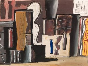 Composition (recto) — Mario Sironi