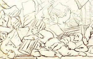 Death Of Samson — Luca Giordano