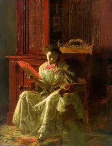 Kathrin, Oil On Canvas, Yale University Art Gal — Thomas Eakins